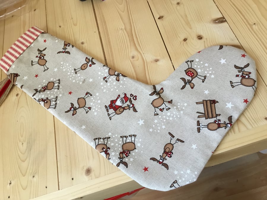 Large Christmas stocking. CC257