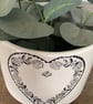 Summer seconds scandi heart plant pot - coastal home decor - Image 2