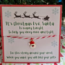 Christmas Eve Wish Bracelet - Santa