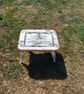 small occasional table with french engraving - Image 2