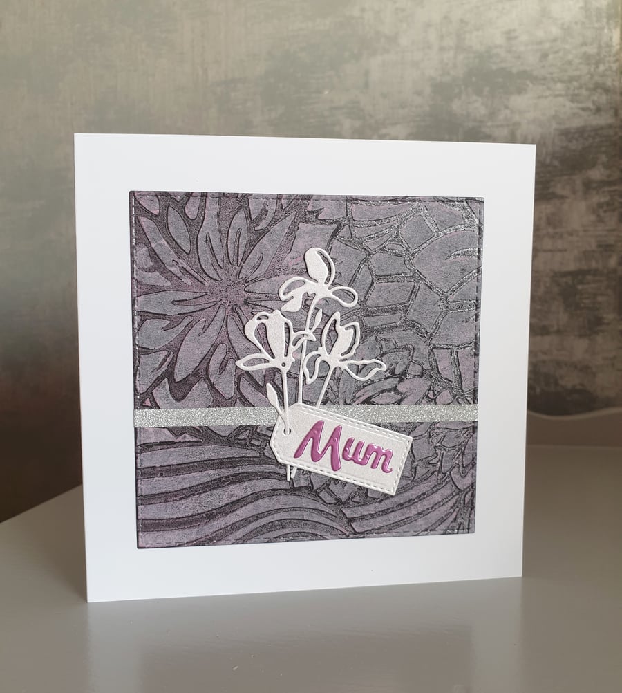 Deep Pink (Mum) Card
