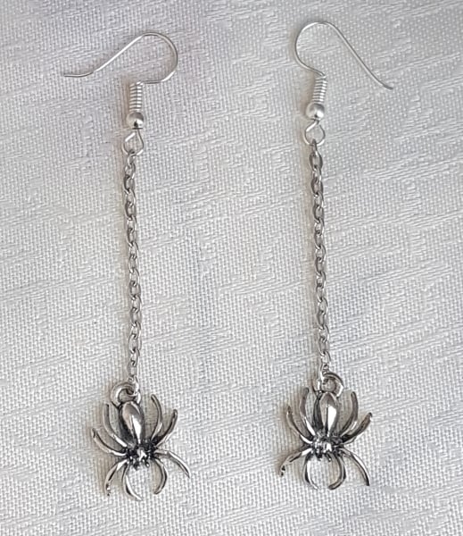 Dangly Spider Earrings