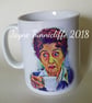 Dot Branning Dot Cotton  mug  - Ooh I say! - Image 1