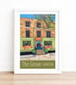 The Grove Surbiton travel poster print by Susie West - Image 3