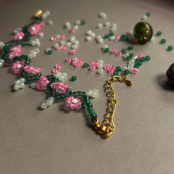 Floral bracelet 'Fairy'