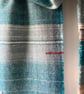Mulgrave Handwoven Herringbone Lambswool Scarf- Buff - Image 2
