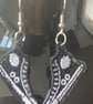 Handmade Free Standing Lace Earrings - Image 2
