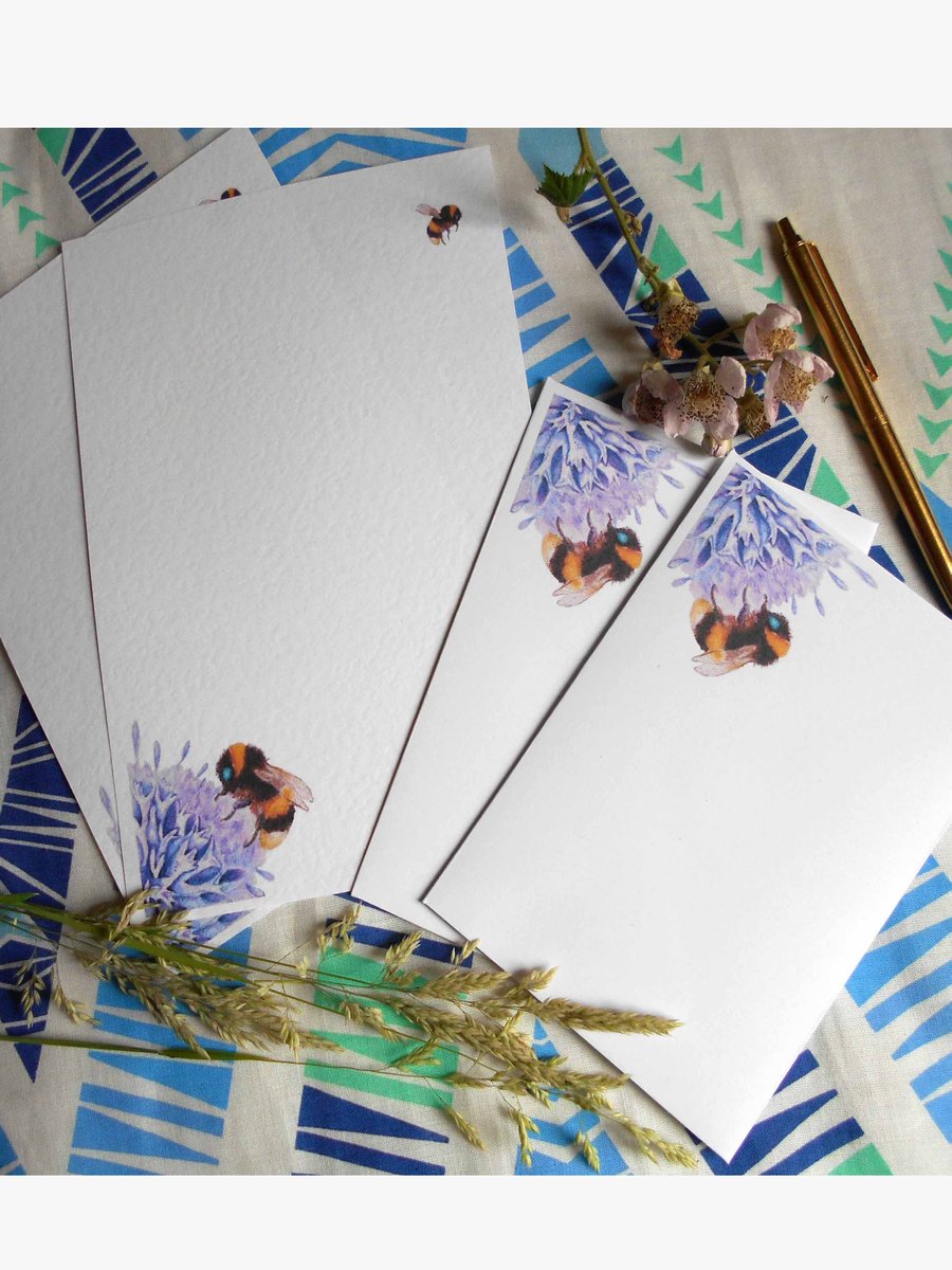  Eco Friendly Writing Paper and Envelope Gift Set