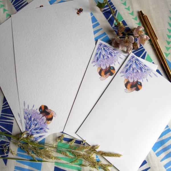  Eco Friendly Writing Paper and Envelope Gift Set