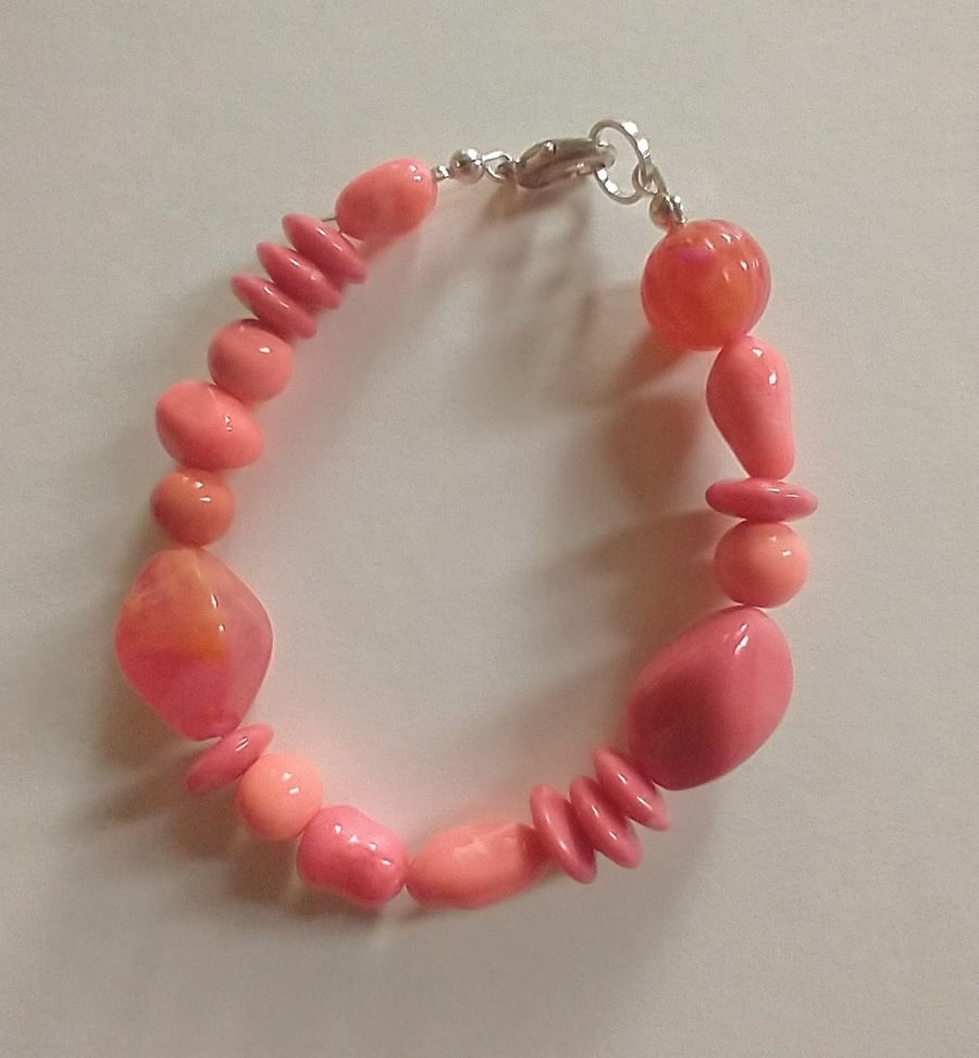 Just Peachy Bracelet 