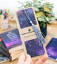 Endless Cosmos Bookmark with Tassel - Image 1