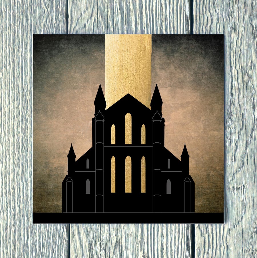 Hexham Abbey, Greetings Card