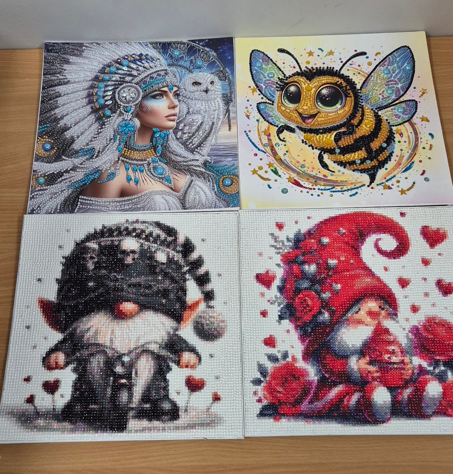 X4 Diamond Art picture