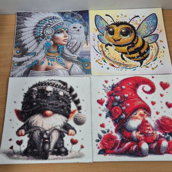 X4 Diamond Art picture