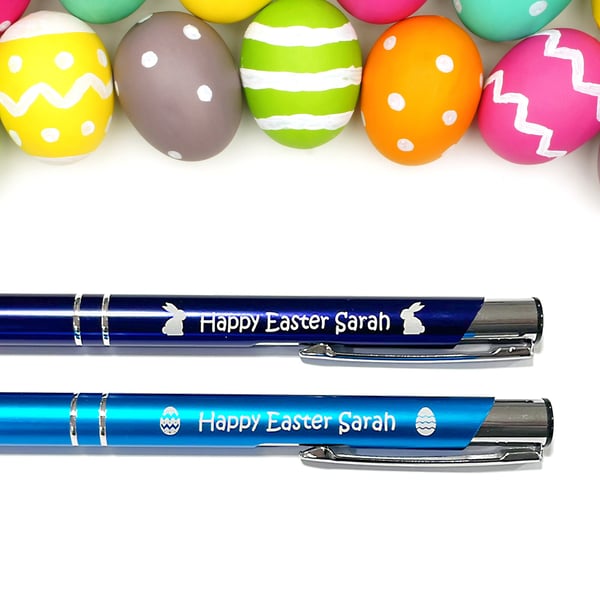 Easter Gift Personalised Engraved Pens Ideal Gift Easter Bunny Rabbit Easter