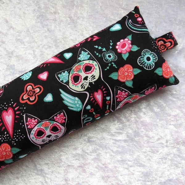 Keyboard wrist support, wrist rest, made from cotton, cats