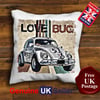 Herbie The Love Bug Cushion Cover, Choose Your Size