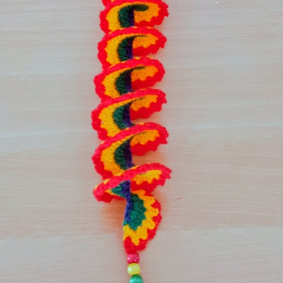 Crochet Rainbow Wind Spinners 
