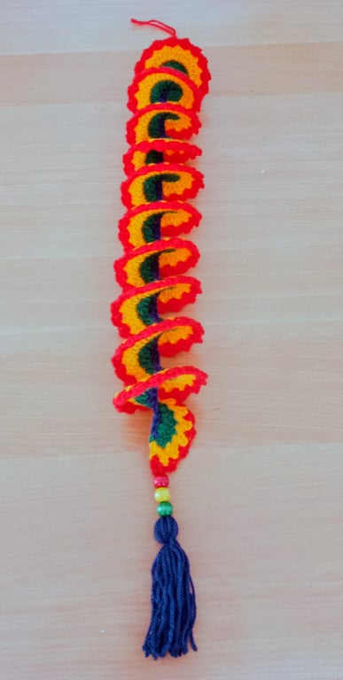 Crochet Rainbow Wind Spinners 