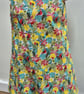 Girls dress, jungle theme, popover dress, age 4-5 years