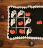 Handmade Crochet Halloween Tic-Tac-Toe Set - Image 2