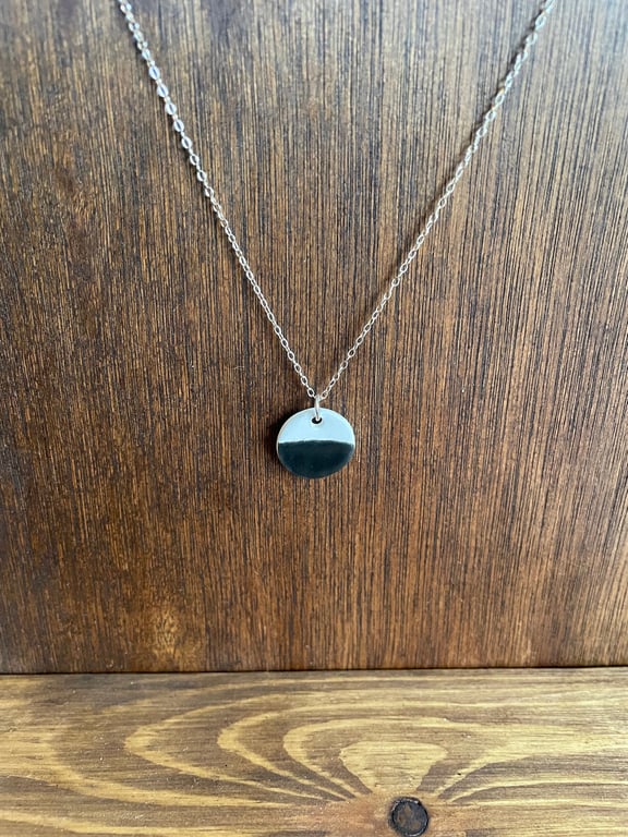 Monochrome porcelain necklace