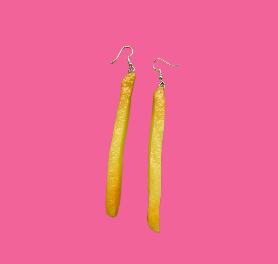 French Fry Earrings