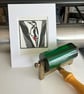 Lino Print - "Woodpecker" - Image 3
