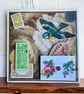 Vintage Style Blank Greetings Card with Ceramic Heart Keepsake - Image 4