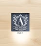 Personalised slate Coasters Set of 4 in presentation box - Image 3