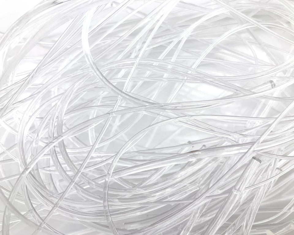 50g Clear Bullseye 90coe glass Vitrigraph stringers