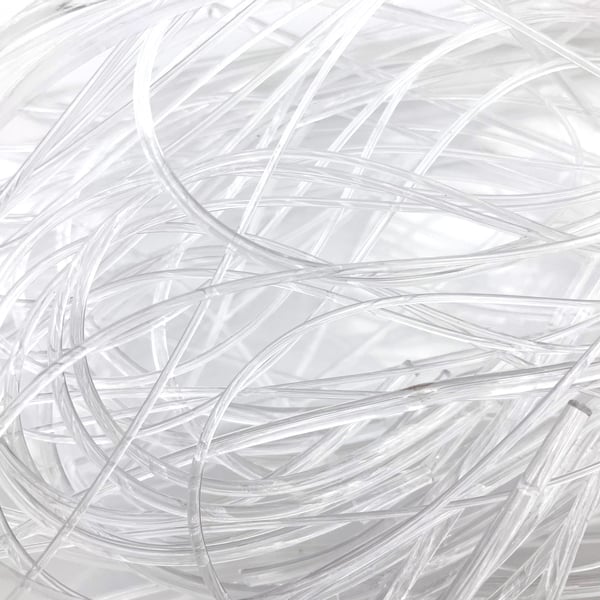 50g Clear Bullseye 90coe glass Vitrigraph stringers