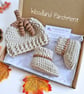Pumpkin Hat & Booties Set - Handmade Crochet Baby Gift - Image 2