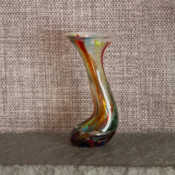 Multicoloured Bud Vase - 9293