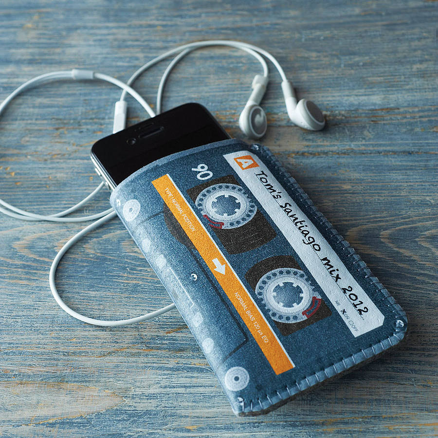 Personalised iPhone Case Mix Cassette Tape Phone Case For all Phone Models