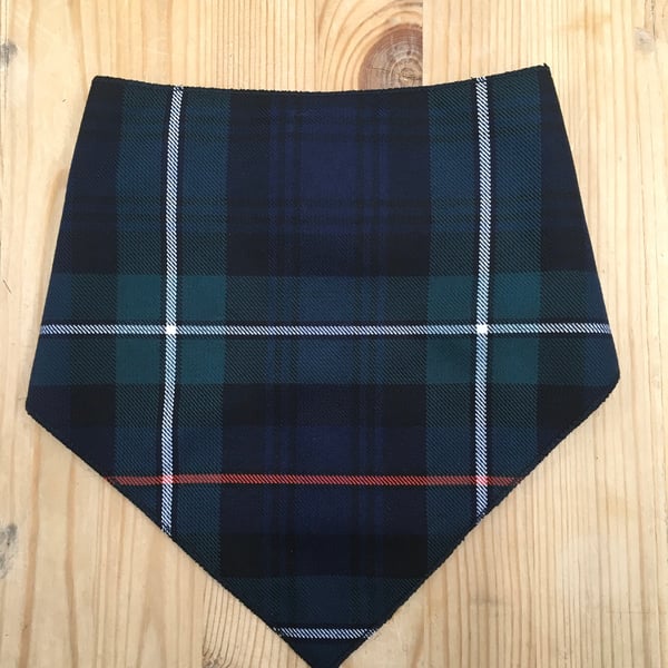 MacKenzie Tartan Bandana Bib, babies