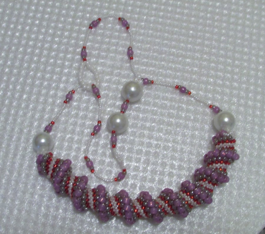 Cellini spiral necklace