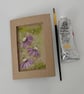 Hand Painted Daisies Greeting Card Signed Artisan Kraft Card Gift Free Delivery