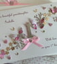 Personalised 1st Birthday Card Gift Boxed Granddaughter Daughter Any Age First - Image 1