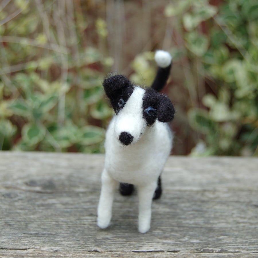 Sheepdog , border collie  Needle felt , fibre art