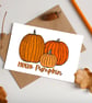 Hello Pumpkin Greeting Card - Image 1