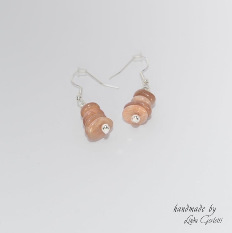 EARINGS - Sunstone perfect for summer 