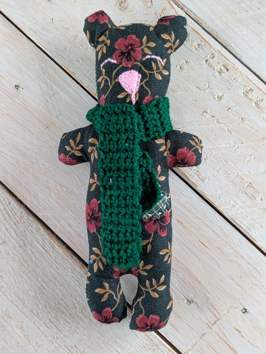 Handmade Fabric Bear 
