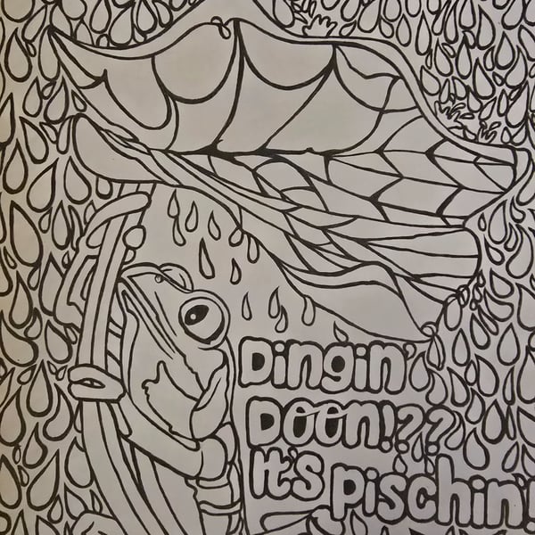 Scottish Humour Colouring Book