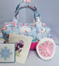 Bags, Box Shaped Make Up Bag , Zip and Handles, Multi Use, Sewing, Crochet - Image 2