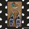 Poison Bottle Earrings
