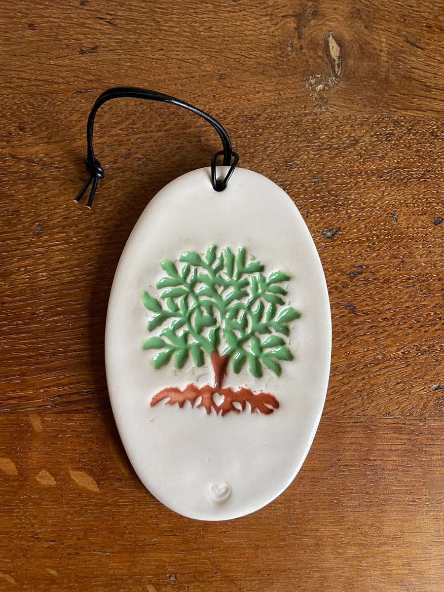 Tree of Life ceramic plaque