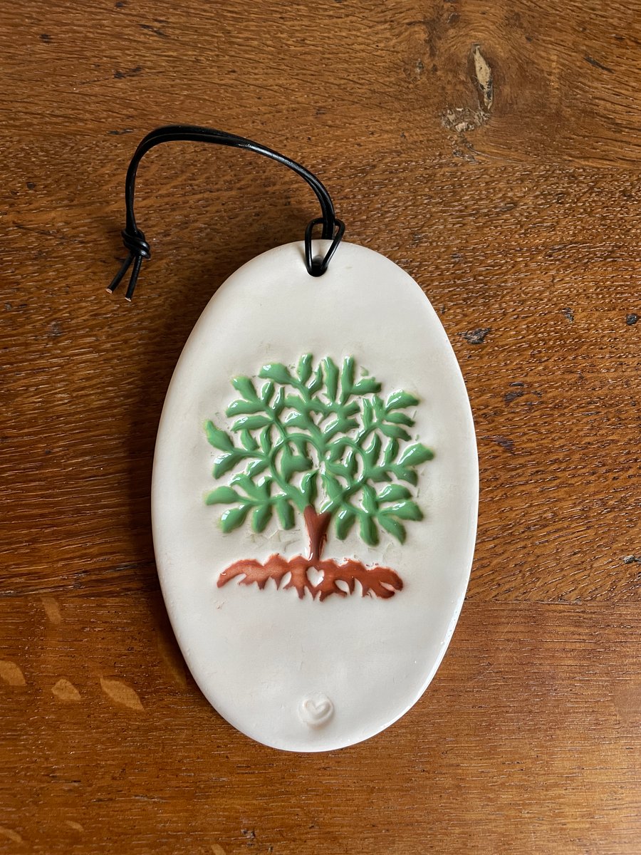Tree of Life ceramic plaque