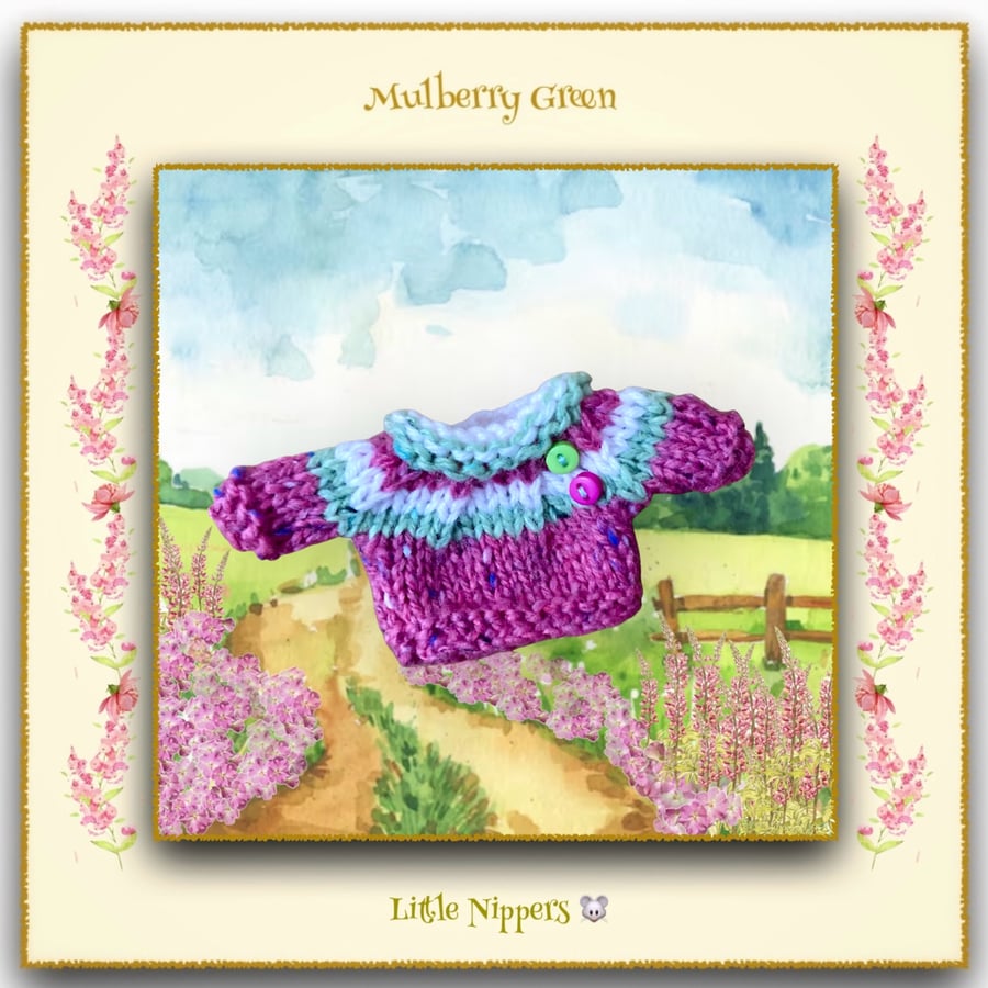 Little Nippers’ Pink Striped Jumper