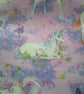 Unicorns & Butterflies Medium Jute Bag - Image 5